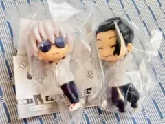 呪術廻戦 懐玉・玉折 こっちむいてFig. 制服 夏油傑 五条悟 2点