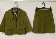 BANANA REPUBLIC セットアップ　レディース　M カーキ