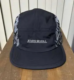 STUDIO SEVEN キャップ 黒/グレー　新品タグ付　 ストリート　企業
