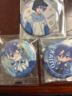 KAITO 缶バッジ3つ