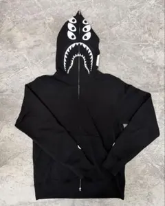BAPE × BOUNTY HUNTER MAD SHARK蓄光hoodie M - メルカリ