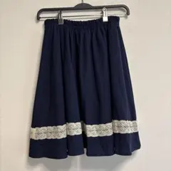 axes femme フレアスカート リバーシブル