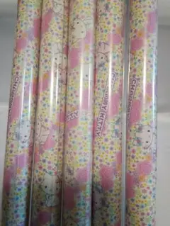 Sanrio チャーミーキティ ラッピングペーパー 2枚入×５本　2006年