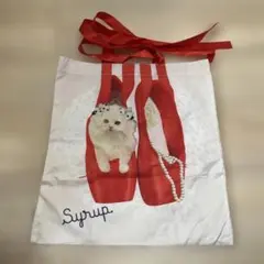 Syrup. ローズマリーソワール レッドバレエシューズ トートバッグ