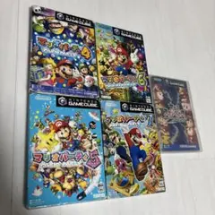 マリオパーティ4.5.6.7 スマブラ　ゲームキューブソフト