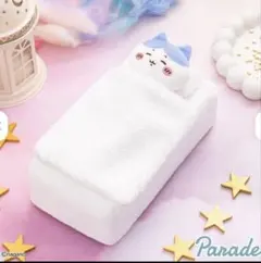 ちいかわ おふとんぬいぐるみティッシュケース ハチワレ
