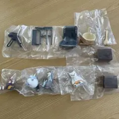 どうぶつサウナフィギュア７個セット