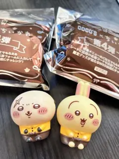 ちいかわ　ココス　ソフビ　コラボ　ラッコ　うさぎ