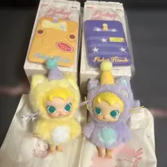 POP MART Baby Molly Pocket Friends 黄 紫