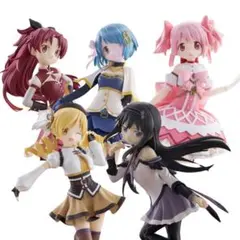 魔法少女まどか☆マギカ ワルプルギスの廻天 フィギュア 5体コンプセットのサムネイル