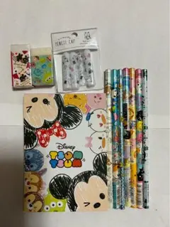 ディズニー ツムツム など　文具セット