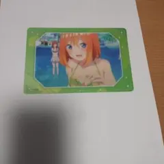 五等分の花嫁　ラッキーカードコレクション　中野四葉