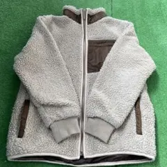 ユニクロ　ボアジャケット 150サイズ ベージュ