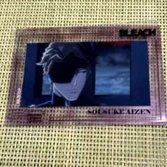 BLEACH 941 PLAZA ︎ ︎藍染惣右介 場面写箔押しクリアカード - メルカリ