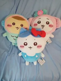 ちいかわ × サンリオキャラクターズ BIG ぬいぐるみ（全３種)セット