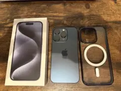 iPhone15pro ブルーチタニウム　256GB