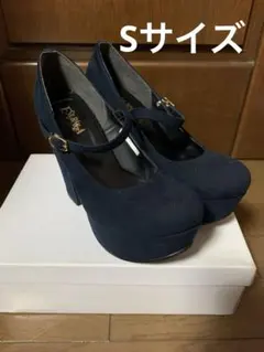 エスペランサ パンプス チャンキーヒール 厚底パンプス
