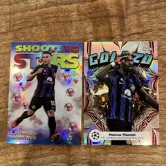 topps Chrome ラウタロ　テュラム　インテルセット