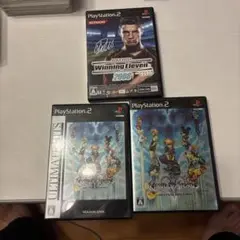 PS2 Winning Eleven 2008 & Kingdom Hearts