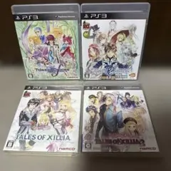 PS3ソフト テイルズシリーズ 4点セット