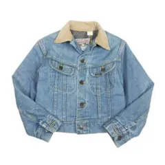 ビンテージ70s80sリーLeeストームライダー デニムジャケット キッズ古着