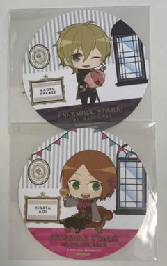 あんスタ 羽風薫 葵ひなた アニカフェ コースター