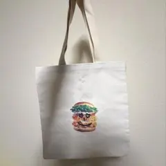MOM'S TOUCH ハンバーガー トートバッグ