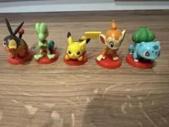 ポケモン フィギュア 5体セット カプセル付き - メルカリ