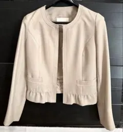 NATURAL BEAUTY ナチュラルビューティー ノーカラージャケット