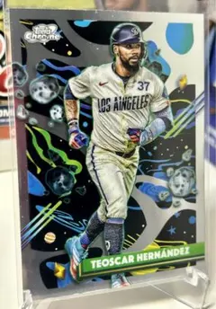 テオスカー・ヘルナンデス Topps Cosmic Chrome 2025