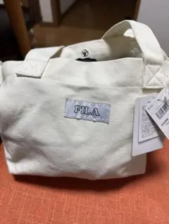FILA 2WAY トートバッグ ホワイト