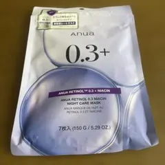 Anua retinol 0.3 niacin night care mask