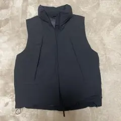 21日まで）GU ヒートパデッドベスト　S 黒