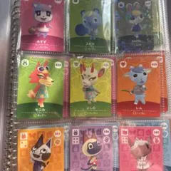 あつまれどうぶつの森amiiboカード40枚人気キャラクター多々