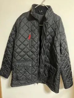 ブラック　キルティングジャケット