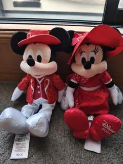 ディズニーストア ミッキー ミニー バレンタイン ぬいぐるみ 2026年