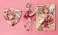 プロセカ ピザハット コラボ 中国限定 花里みのり アクスタ　缶バッジ　セット