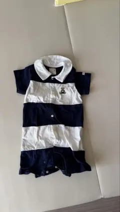 petit main ベビー服 半袖ロンパース