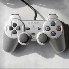 プレイステーション2用コントローラー DUALSHOCK2 サテンシルバー