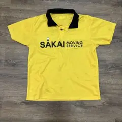 SAKAI MOVING SERVICE ポロシャツ イエロー