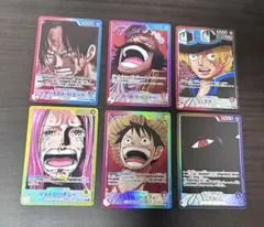 ワンピースカードゲーム リーダーカード 6枚セット - メルカリ