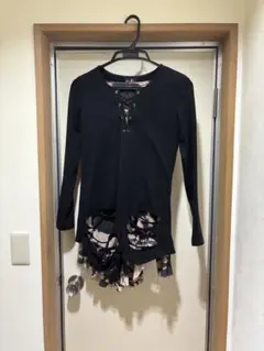 hyde着系レースアップLGBカットソーifラルク