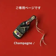 るるさま　ご専用ページ　ビーズ刺繍ブローチ