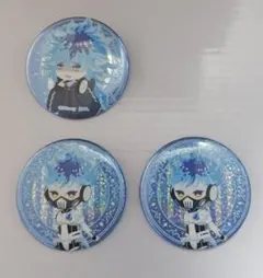 【ツイステ】イデア オルト イグニハイド キラキラ缶バッチ