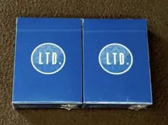 LTD. Playing Cards 青2個セット トランプ