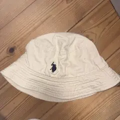 U.S. POLO ASSN. バケットハット 59cm アイボリーのサムネイル