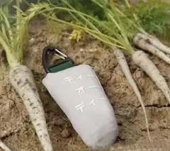 DOD エコバッグ アウトドア　キャンプ　にんじん　グレー②