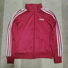 adidas ボルドー ワインレッド バーガンディ 赤 レッド　 ジャージ M