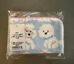 完売品　WEB限定　ラブラリーバイフェイラー　モフモフワンチャン　L字ポーチ