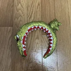 USJ スパンコールカチューシャ　恐竜